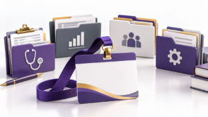 Healthcare Operations & Practice Management Blog | Integral Clinic Solutions 2 Healthcare conference badge representing conference selection based on medical practice needs and professional development goals.