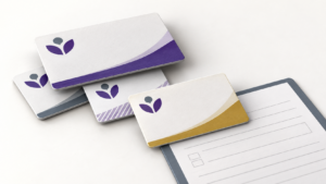 Healthcare Operations & Practice Management Blog | Integral Clinic Solutions 3 Several medical insurance coverage cards share one insurer symbol, with one plan selected beside a patient visit record.